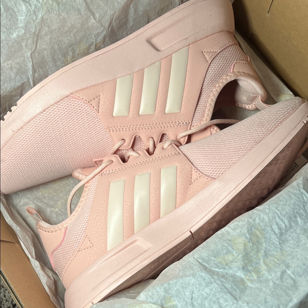 Adidas Kids Soft Pink Sneakers